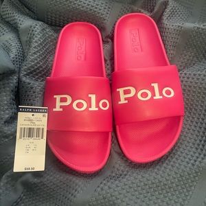 Polo Ralph Lauren POLO SPELLOUT cayson slide sandals